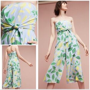 Anthropologie Lemon Grove Jumpsuit 🍋🍋
